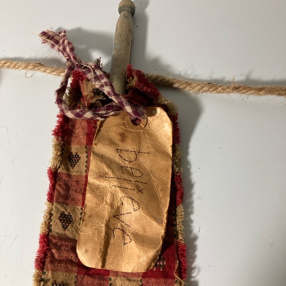 Rustic Plaid Christmas Stockings Set - Picture 3 of 9